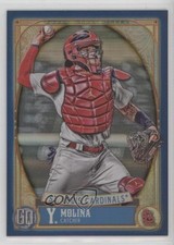 2021 Gypsy Queen Box Topper Chrome Indigo Refractor /150 Yadier Molina #282 04br
