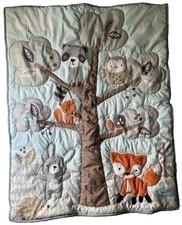 Baby Nursery Bedding Woodland Friends Crib Set Bedtime Originals 2 Pc Lambs Ivy
