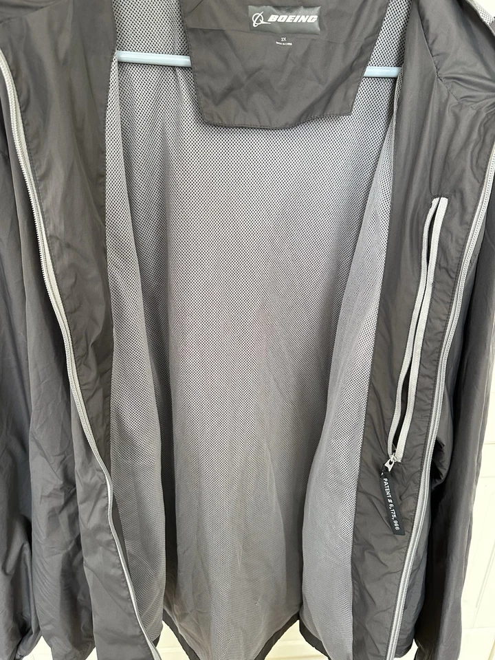 Chaqueta Boeing AH-64E Apache Hombres Avión de Bolsillo Forrada Ligera Núcleo Crucero Talla 2XL Foto 3 de 4