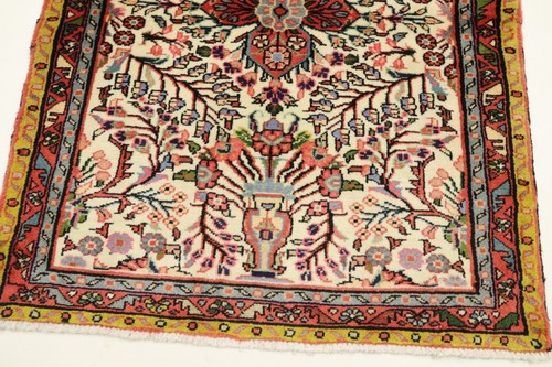 Persiano Orientale Super Hamadan (115 X 90 Cm) Annodato A Mano Top Nuovo - Foto 3 di 7