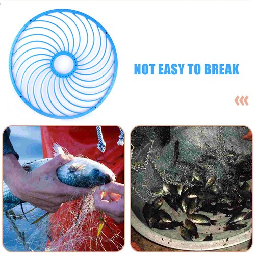 Salzwasser Angeln Gussnetz Netzwerk Aluminium Ring Hand werfen spezielle Netzstrümpfe - Bild 9 von 11