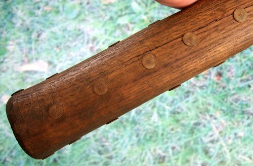 Super Fine 18 inch Indiana War Club with COA Arrowheads Artifacts - 第 8/13 張圖片
