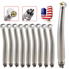 10*Ring LED Dental Fiber Optic High Speed Handpiece E-Generator Shadowless 4H po