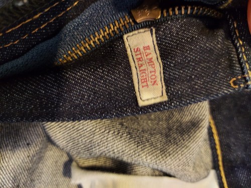 Mens Polo Ralph Lauren Jeans 48x34 Big Tall Hampton Classic Straight Denim Pants - Picture 8 of 8