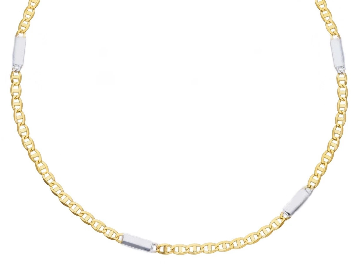 Collana uomo catena maglia marinara piena gr.20.00 oro giallo 18kt