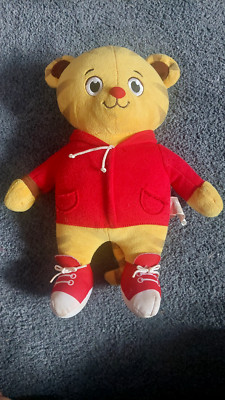 Daniel Tiger Talking 13'' Plush PBS Fred Rogers Company Works - Clean