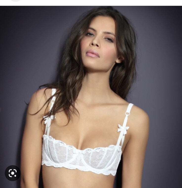 Agent provocateur love demi bra white size 30D | eBay