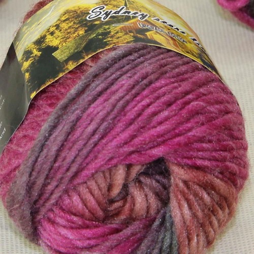 VENTA 1 bolax50g Suave Grueso Colorido Chal de Tejer a Mano Bufanda Suéter Hilo de Lana - Imagen 34 de 96