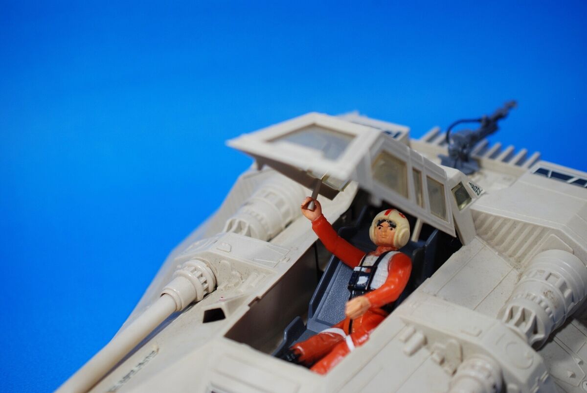 VINTAGE Star Wars COMPLETE HOTH SNOWSPEEDER + FIGURE KENNER VINTAGE Star Wars COMPLETE HOTH SNOWSPEEDER + FIGURE KENNER
