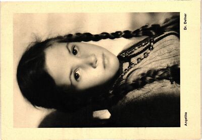 Vintage Postcard 4x6- ANGELIKA