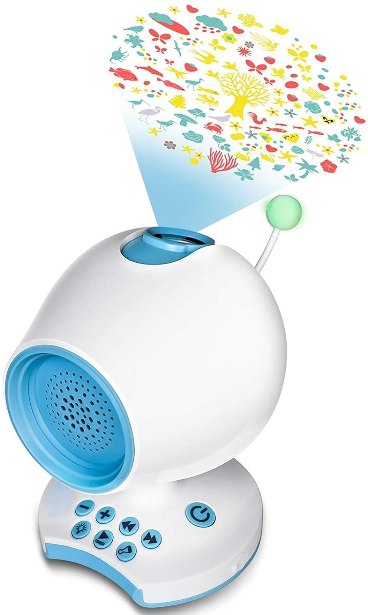 Baby Night Light Projector Sleeping Therapy White Noise Nature
