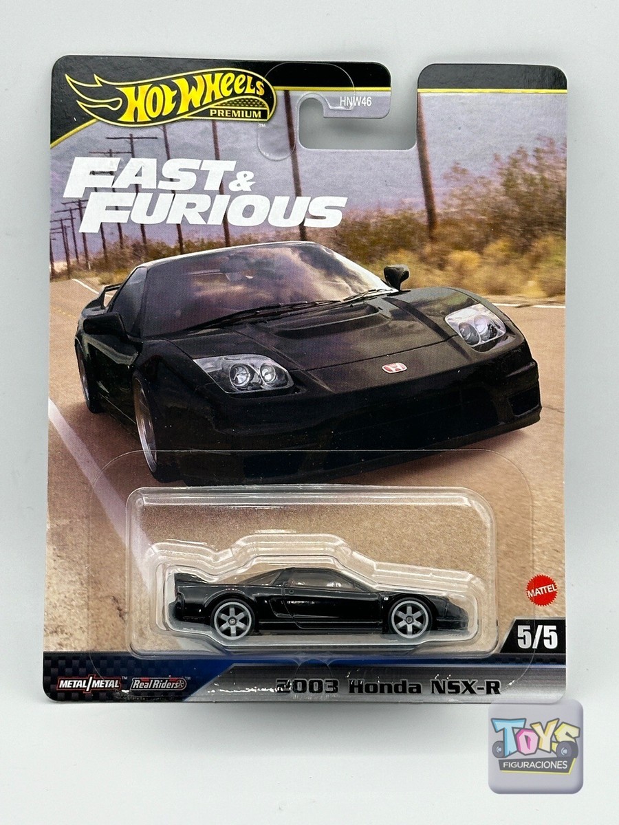 Hot Wheels Fast & Furious Premium - Black 2003 Honda NSX R 5/5