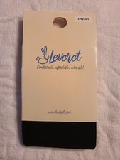 Leveret Black Dance Tights Girls sz. 2-4 years New