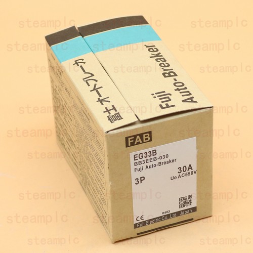 One NEW Leakage Circuit Breaker For Fuji Electric EG33B 3P 30A Free Shipping - Picture 4 of 4
