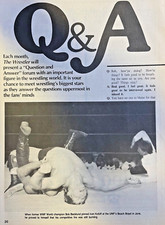 1992 Wrestler Bob Backlund The People's Champion