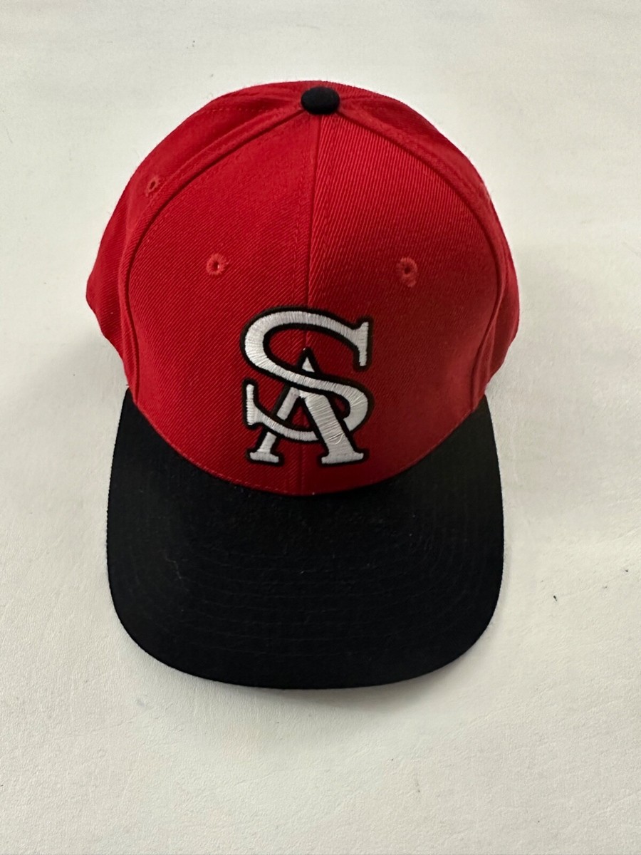 Victory SA Logo Graphic Red Fitted Baseball Cap Hat Size 7 1/2 | eBay