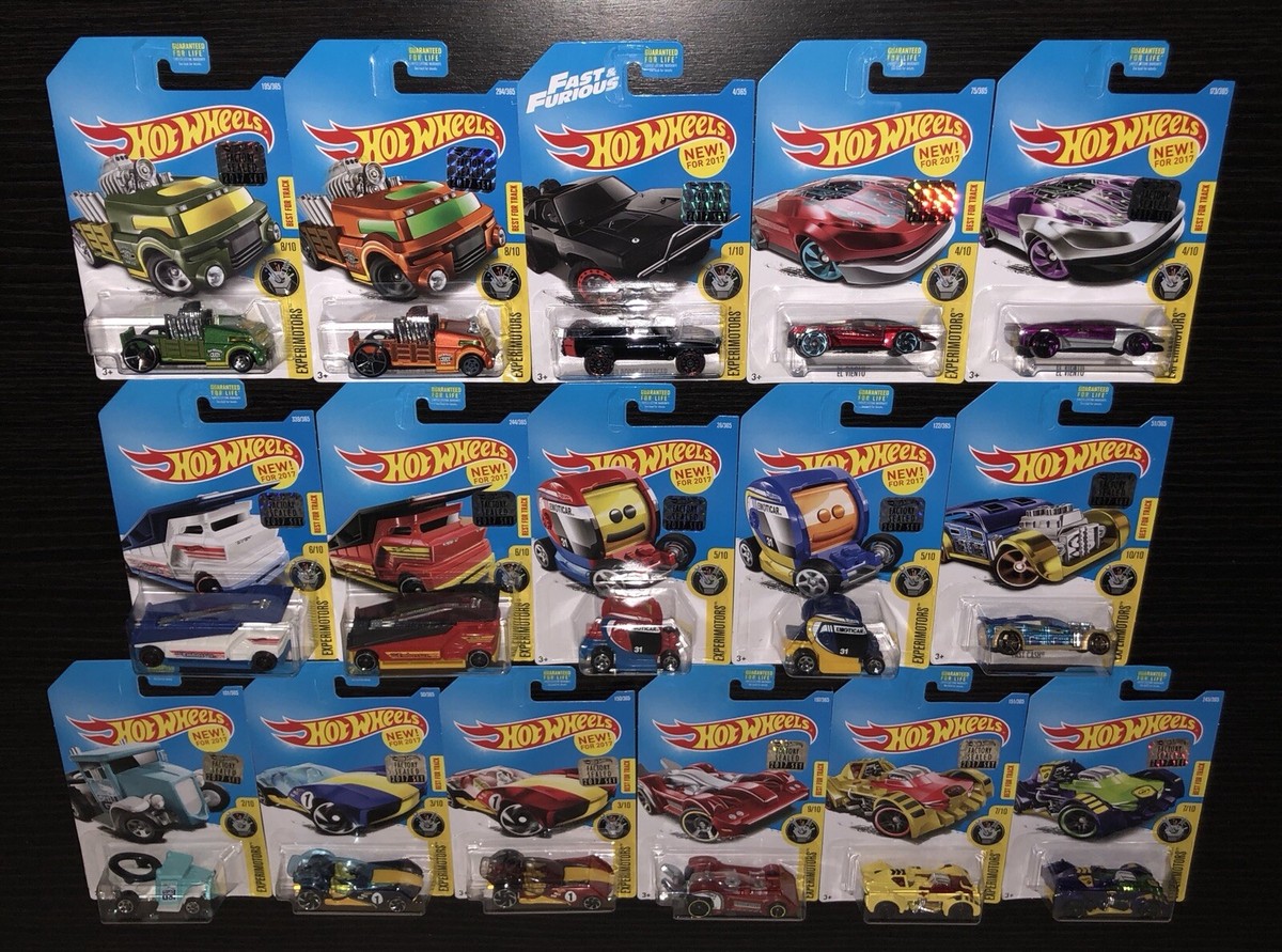 Hot Wheels Turbot Experimotors 7/10 Track Stars | Meses Sin Interés
