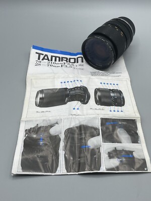 TAMRON ZOOM CF MACRO 28-70 mm 75-34 Funktionsfähig Objektiv Kamera Fotoapparat