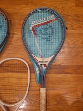 Used set of vintage Dunlop Power Junior Racket Children Children'S Jr Tennis