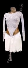 jz Handmade Women Samba Ballroom Swing Salsa Rumba Latin Dance Dress RHYTHM