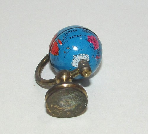 Lote de máquina de coser vintage de latón en miniatura (gira) y metal para casa de muñecas - Imagen 5 de 12