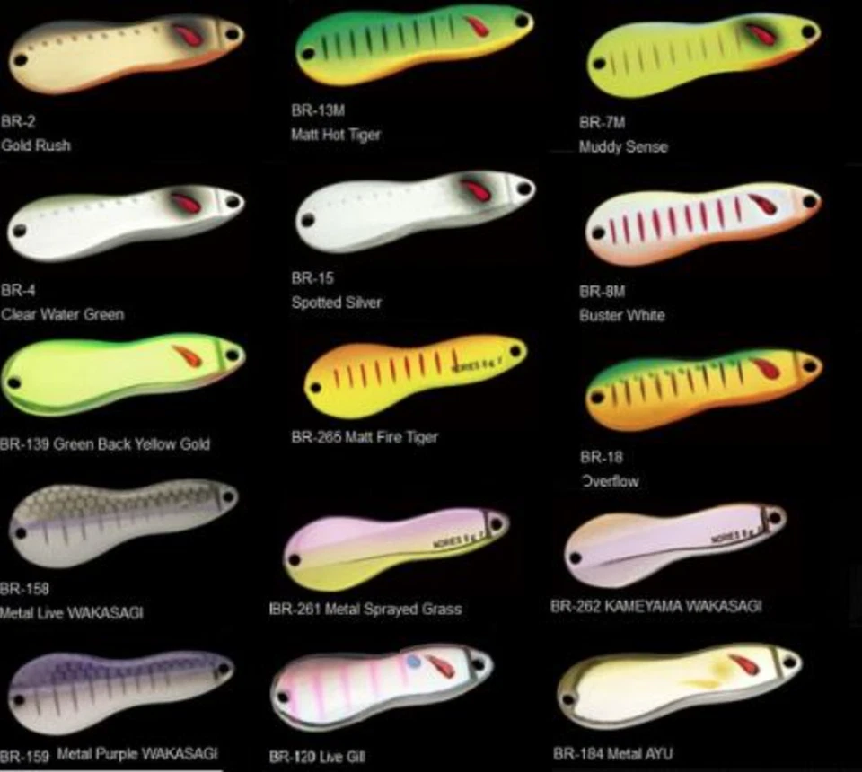 CUCHARAS JIGGING NORIES WASABY 4g Acabado Brillante, 8g y 12g Acabado Martillado Foto 2 de 3