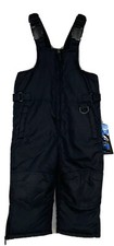 Ixtreme Outfitters Boys Snow bib Size 2T Color Black Water/Wind Resistant