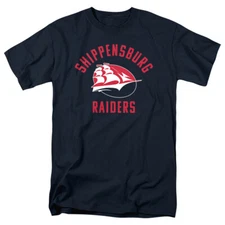 Shippensburg University Adult T-Shirt Raiders Logo, Navy, S-5XL