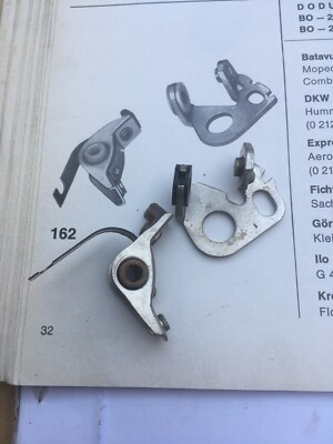 NOS 1 Breaker Contact Batavus With ILO Motor G 49, V 49. Moped   Combi 1966-