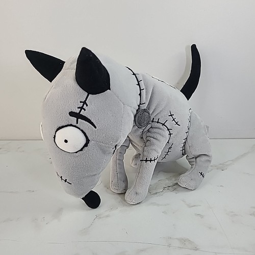 Disney Parks Plush 10" Tim Burton FrankenWeenie Sparky Dog - Picture 2 of 7