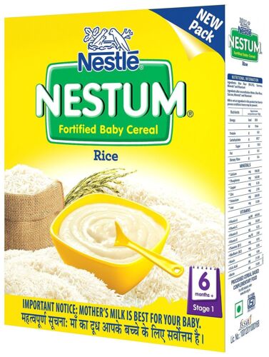 Nestlé NESTUM Baby Müsli Stufe-1 (6 Monate-24 Monate) Reis - 300 g - Bild 1 von 1