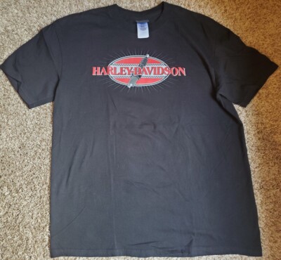 Harley Davidson Motorcycles Black Mens Boerne Texas Javelina Shirt