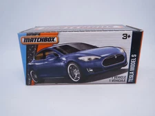 Tesla Model S Sports Metallic Blue 2016 Power Grab Heritage Box FACTORY SEALED