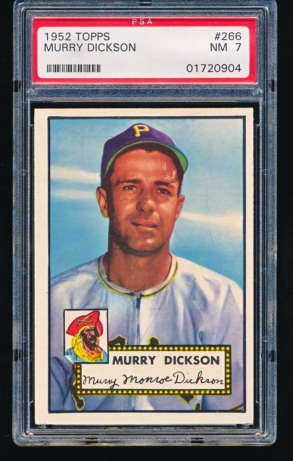 1952 Topps MURRY DICKSON #266 PSA 7