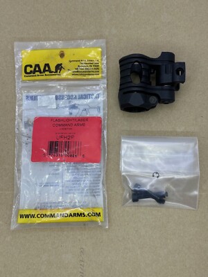 CAA Quick Detach Flashlight Mount 5 Position 0.84''-0.94'' Polymer Black UFH2P