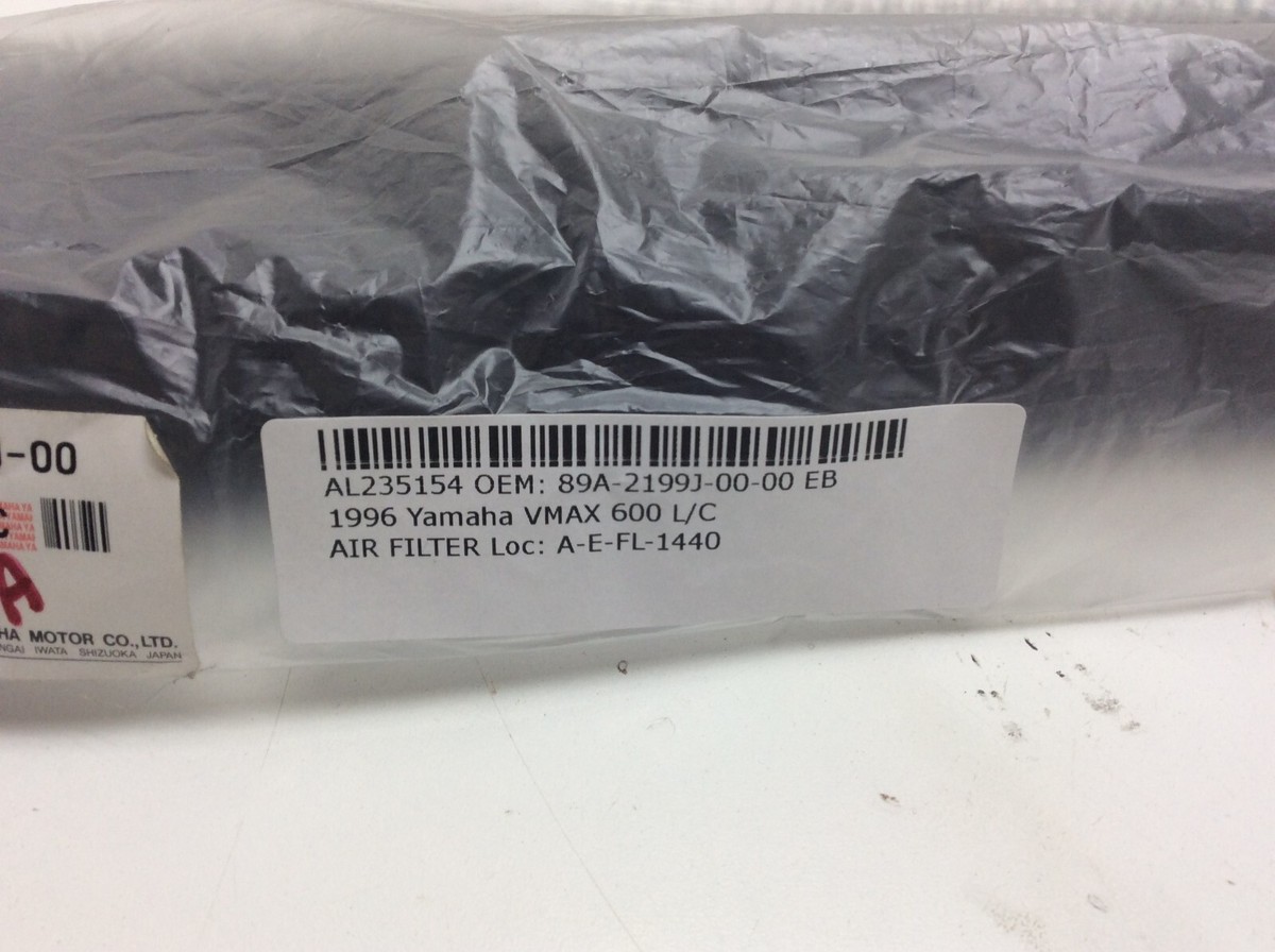 u New OEM Yamaha Air Filter Shield Noise 1992-1997 Vmax-4 Vmax 89A