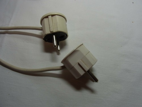 Pair Mid Century 60s Teak & Glass Shades Light Night Bed Side Lamps #< - Bild 11 von 11