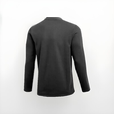 Nike Football Coaches Crew Top Long Sleeve Black Orange Men's S