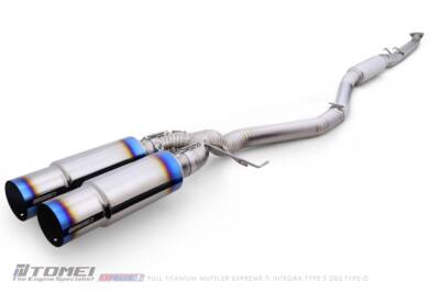 Tomei EXPREME Ti TYPE-D Titanium Exhaust System 24+ Integra Type S DE5 K20C1