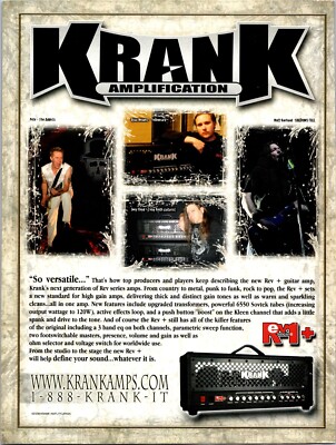 Krank AmplificationOriginal  Print Ad