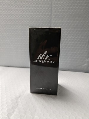 Mr .Burberry by Burberry for Men EDT Spray 100 ml / 3.3 oz original NIB SEALED