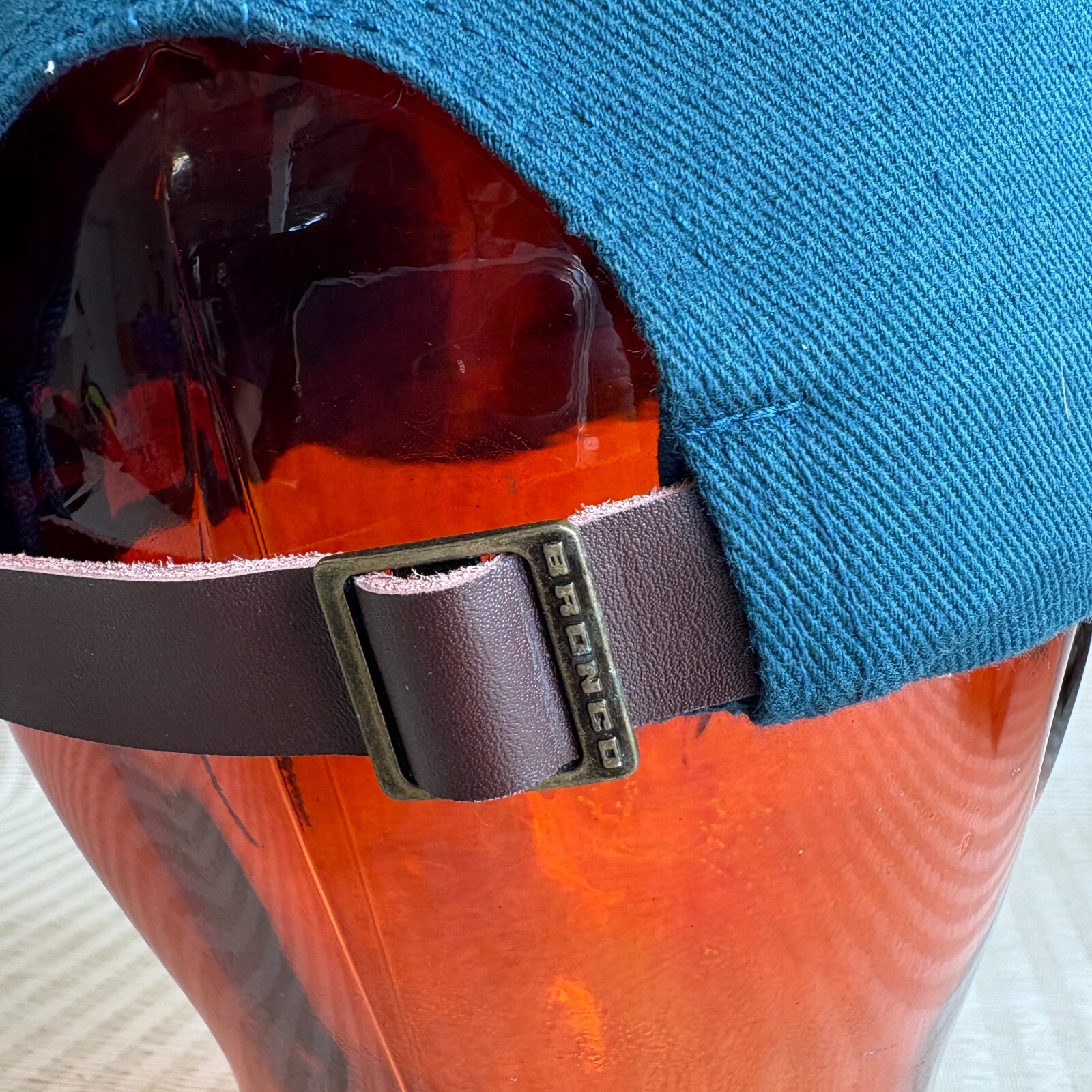 Ford Bronco Strapback Cap Built Wild Patch Mens O… - image 7