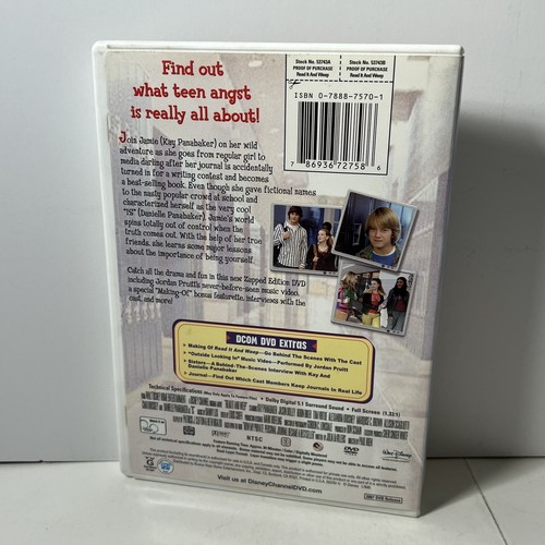 Disney Read It and Weep Zapped Edition Dvd Original Movie Kay Panabaker Like New - Picture 3 of 5