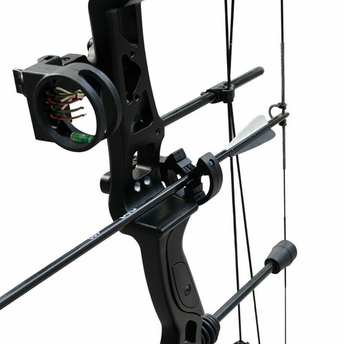 Adjustable 35-70lb Right Hand Archery Compound Bow Set Outdoor Hunting Practice - Picture 8 of 11