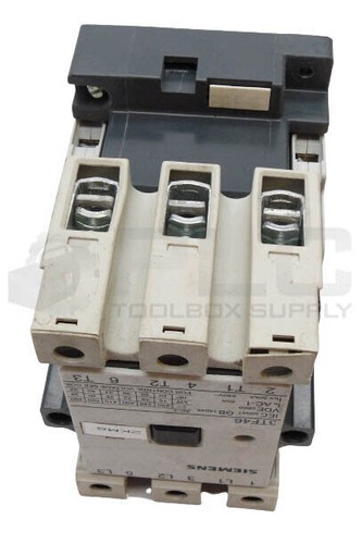 SIEMENS 3TF4622-0XM0 CONTACTOR 3 POLE 80A 690V COIL 220-264V 50/60HZ - Picture 3 of 7