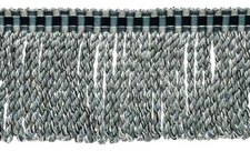 Black Grey 3" Bullion Fringe [By the Yard]