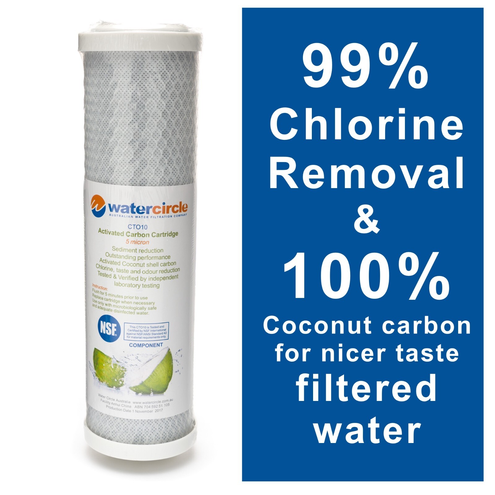 Twin Caravan Water Filter RV Camping Camper with 0.5 micron filters eBay