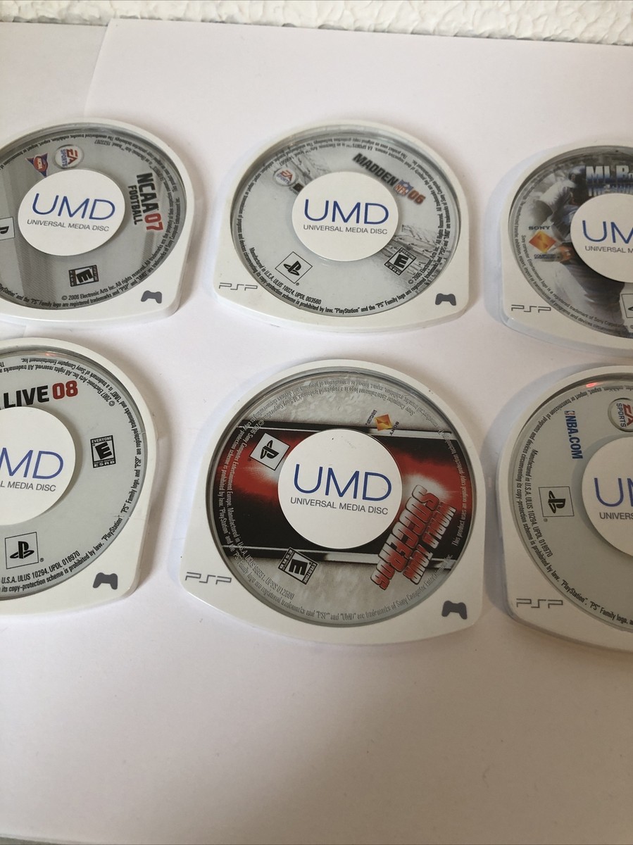 PSP UMD Video Game Lot 6 Sports Games Working J8 | eBay
