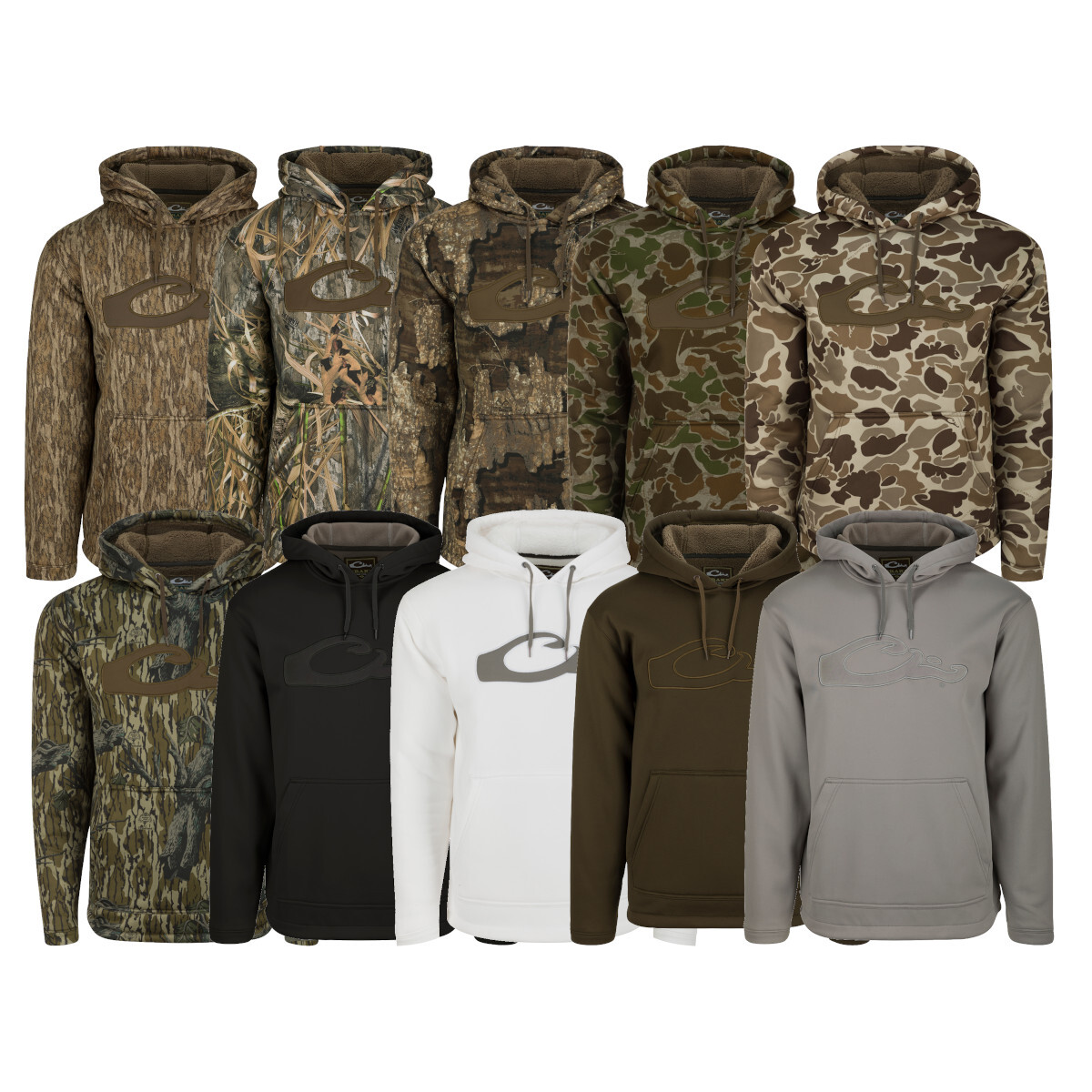 Drake Waterfowl Men's LST Silencer Fleece Lined Hoodie