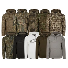 Drake Waterfowl Men's LST Silencer Fleece Lined Hoodie